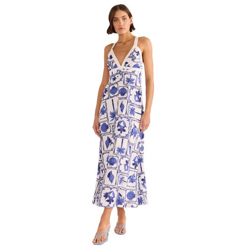 MINKPINK Sylvie Panel Midi Dress